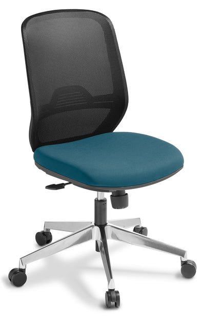 Sprint Mesh Back Chair in Fabric Upgrade - with Armrests and Base Options
