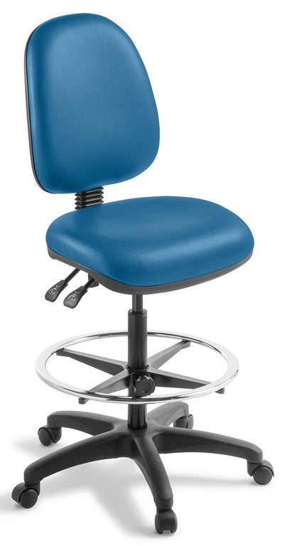 Tag 2 Lever Architectural Chair in Charisma Vinyl Fabric - 3 Back Height Options