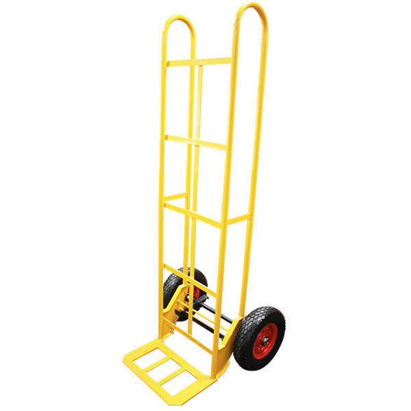 Easy Tilt Tall Handle Appliance Trolley with Pneumatic or Puncture Proof Wheels
