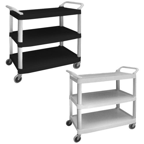 Extra Large 3 Level Plastic Service Trolley