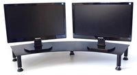 Dual Height Adjustable Monitor Stand - 2 Height Ranges