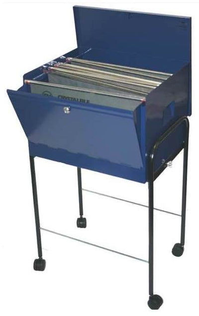 Lockable Mobile Filing Trolley