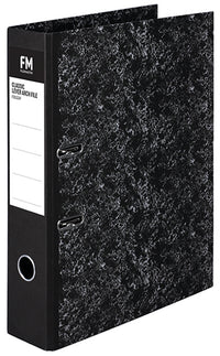 FM Classic Foolscap Lever Arch File - Spine 75mm - 5 Pack