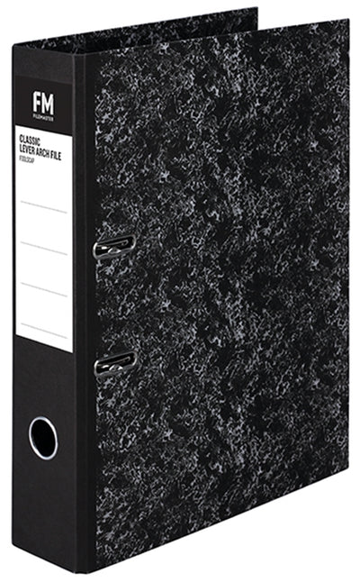 FM Classic Foolscap Lever Arch File - Spine 75mm - 5 Pack