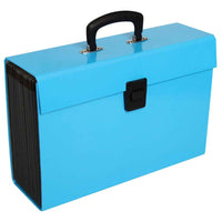 Vivid Expanding 19 Pocket Filing Carry Case - 3 Colours