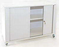 Two Door Tambour Caddy with Melteca Exterior