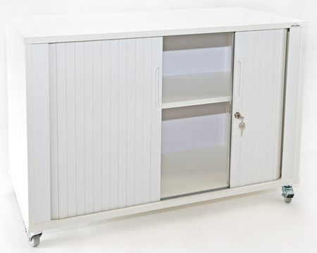 Two Door Tambour Caddy with Melteca Exterior