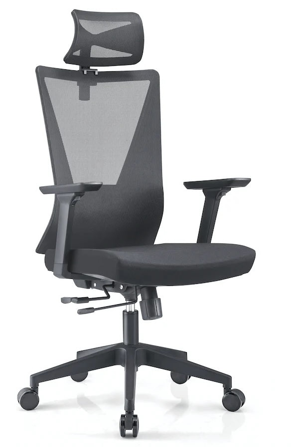 Filmore High Back Mesh Back Chair with Headrest