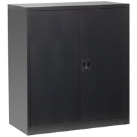 Firstline 2 Level Lockable Steel Cupboard - 3 Colour Options