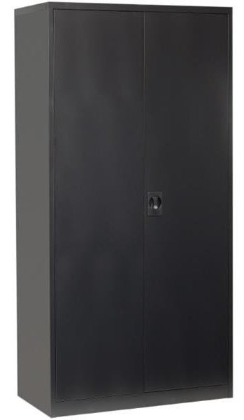 Firstline Lockable Steel Cupboard - 3 Colours - Two Sizes