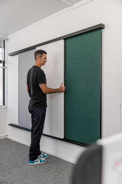 Flow Rail Mounted Wall Panels - 3 Types