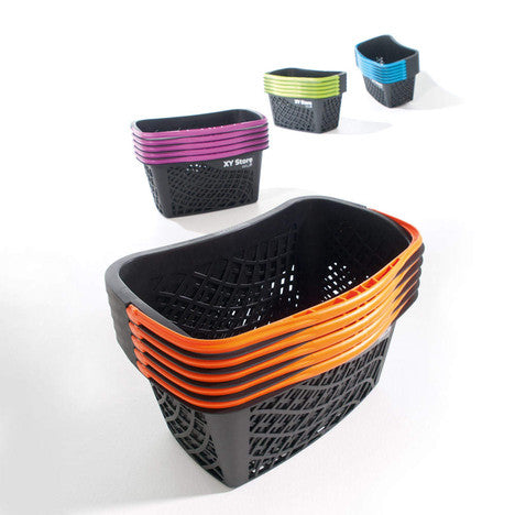 26 Litre Ergonomic Plastic Shopping Basket - Single Unit