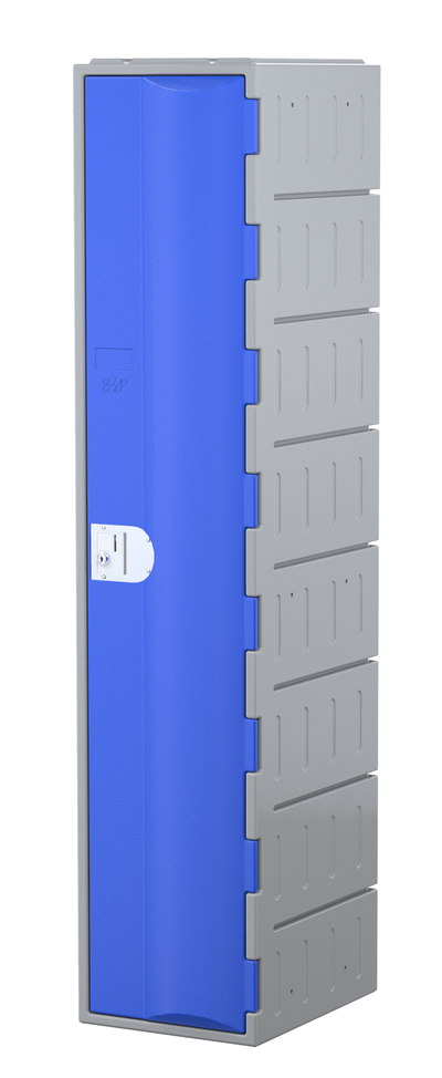 Steelco HDPE Weather Resistant Plastic Locker - other door configurations