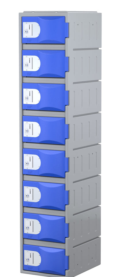 Steelco HDPE Weather Resistant Plastic Locker - other door configurations
