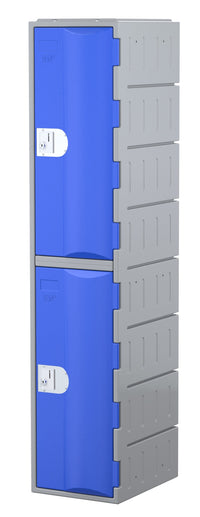 Steelco HDPE Weather Resistant Plastic Locker - other door configurations