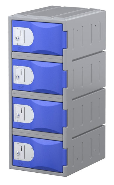 Steelco HDPE Weather Resistant Plastic Locker - other door configurations