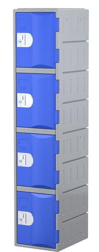 Steelco HDPE Weather Resistant Plastic Locker - other door configurations