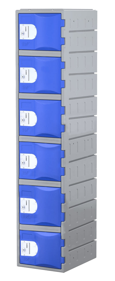 Steelco HDPE Weather Resistant Plastic Locker - other door configurations