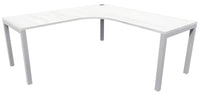 Quattro Fixed Height Corner Workstation - 4 Sizes