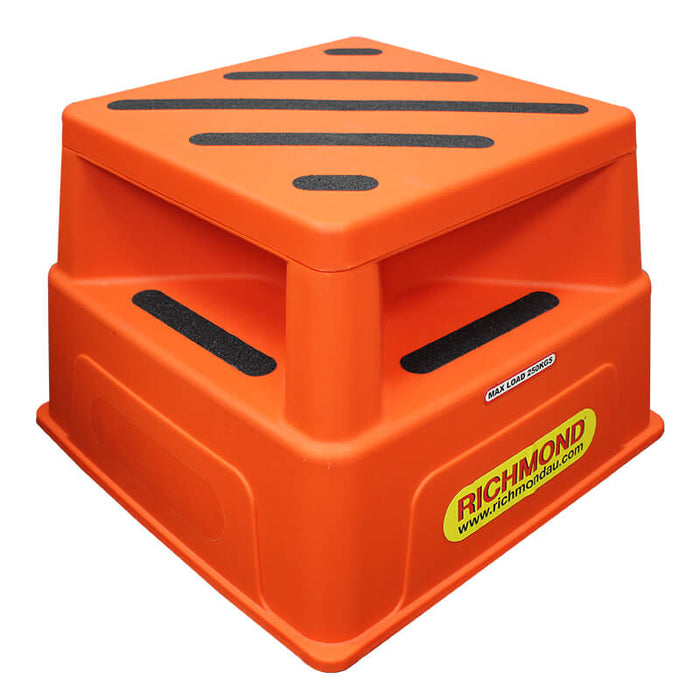 Step Stools & Ladders: Industrial Heavy Duty Plastic Safety Step ...