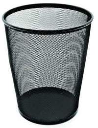 Esselte Metal 19 Litre Mesh Waste Bin