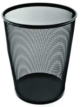 Esselte Metal 19 Litre Mesh Waste Bin