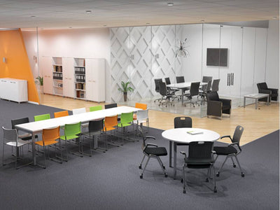 Cubit Meeting Table & Meeting Chair Office Furniture Package