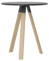 Ligna Round Bar Leaner - 2 Top Colours