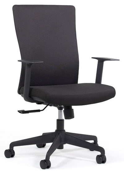 Blade Ergonomic Chair in Black Fabric