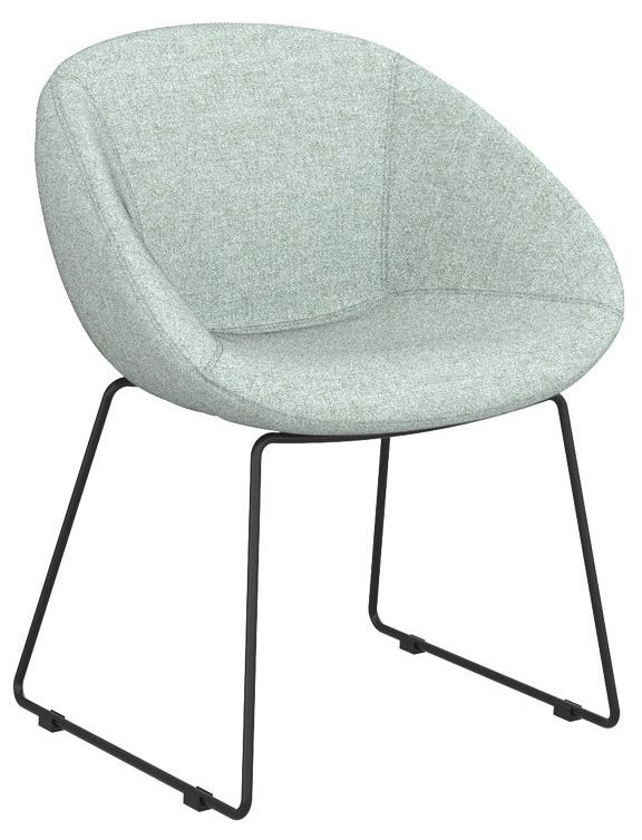 Camellia Visitor Chair in Fabric Upgrade - 3 Bases