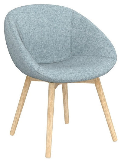 Camellia Visitor Chair in Fabric Upgrade - 3 Bases