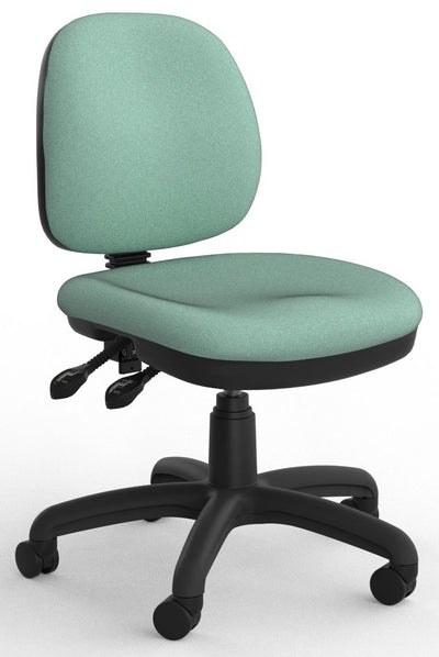 Evo 2 Lever Ergonomic Office Chair in Fabric Upgrade - Midback & Highback