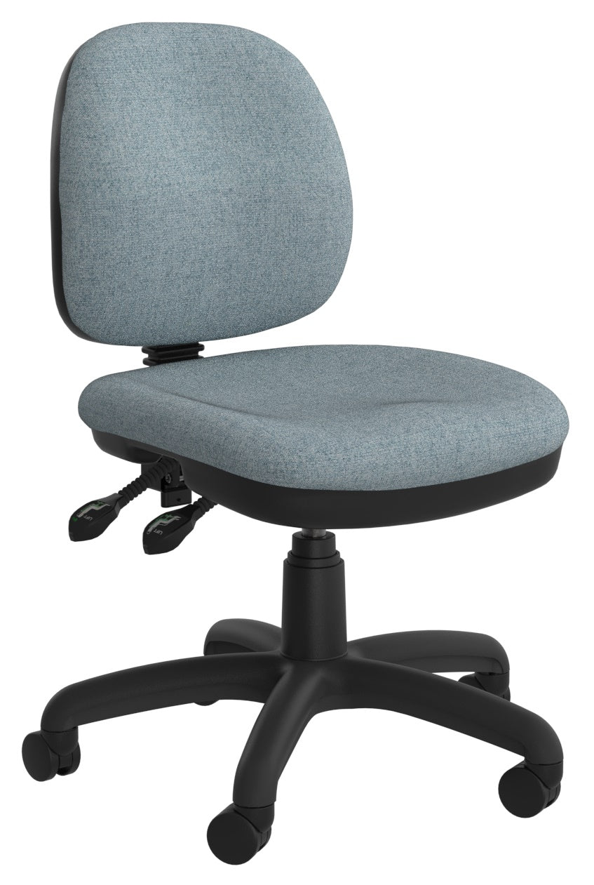 Evo 3 Lever Ergonomic Office Chair in Fabric Upgrade - Midback & Highback
