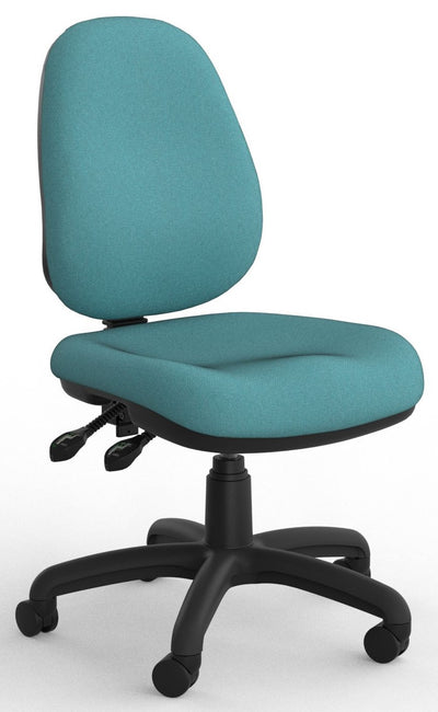 Evo 3 Lever Highback Chair with Mega Luxe Seat in Fabric Upgrade