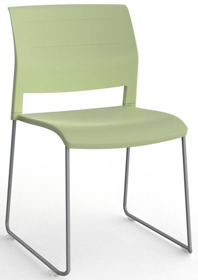 Game Sled Base Chair with Powdercoated Frame