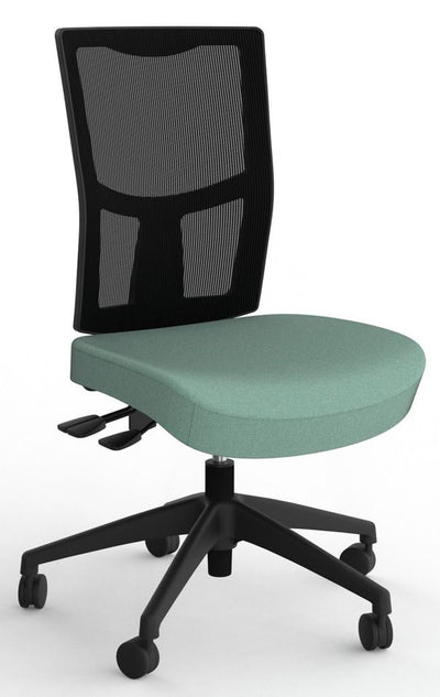 Urban Mesh 3 Lever Mesh Back Chair in Fabric Upgrade - 2 Base Options