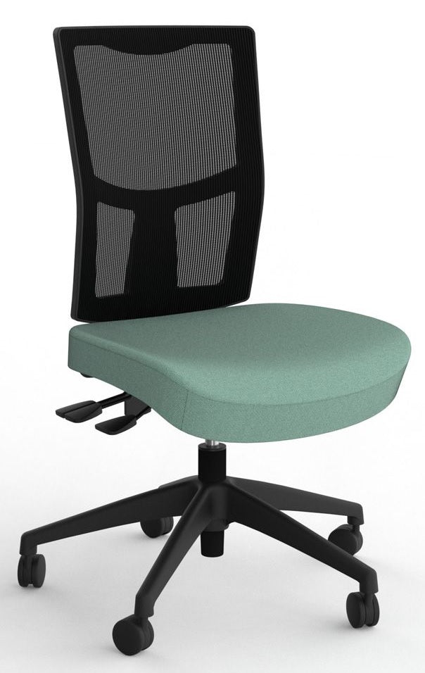 Urban Mesh 3 Lever Mesh Back Chair in Fabric Upgrade - 2 Base Options