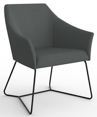 Echo Visitor Chair with Sled Base