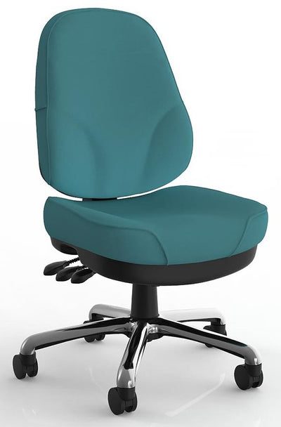 Plymouth 3 Lever Heavy Duty Ergonomic Office Chair in Fabric Upgrade