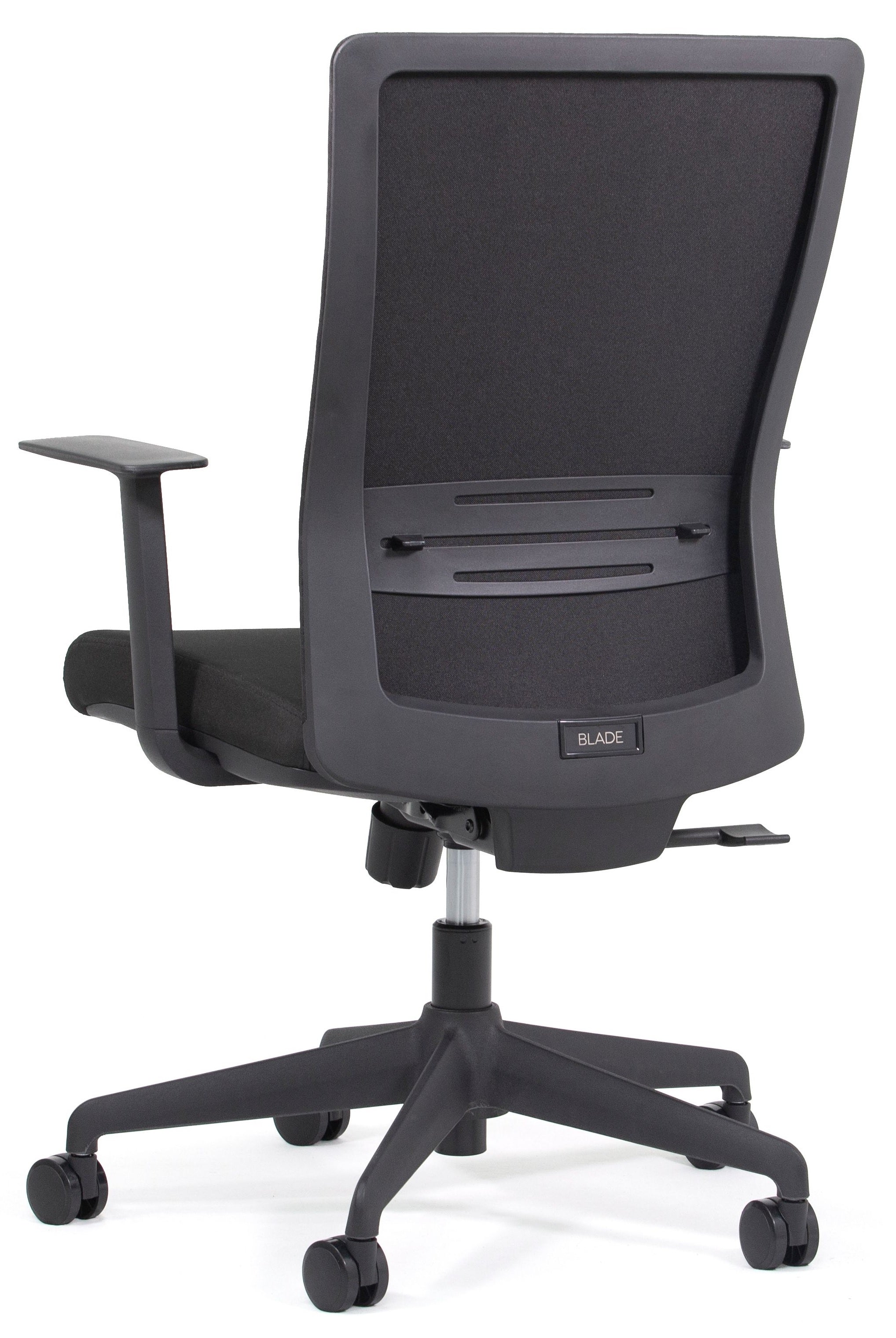 Blade Ergonomic Chair in Black Fabric