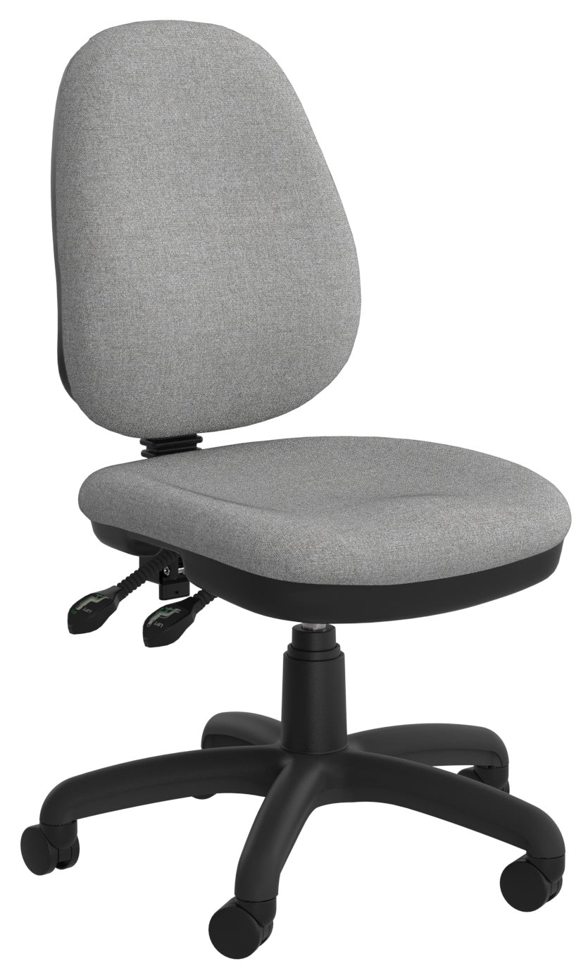 Evo 3 Lever Ergonomic Office Chair in Fabric Upgrade - Midback & Highback