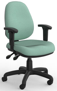 Evo 3 Lever Highback Chair with Mega Luxe Seat in Fabric Upgrade