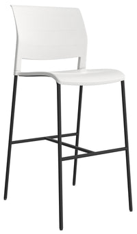 Game Barstool with Black Frame