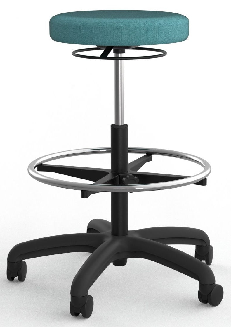 Knight Stool in Fabric Upgrade - 2 Styles