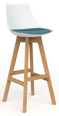 Luna Barstool in Fabric Upgrade - 2 Colours