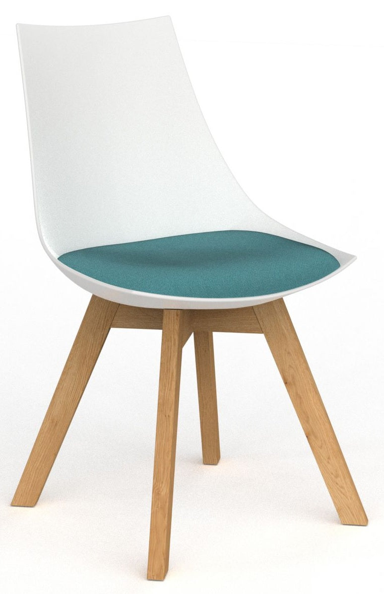 Luna Visitor Chair in Fabric Upgrade - 2 Colours