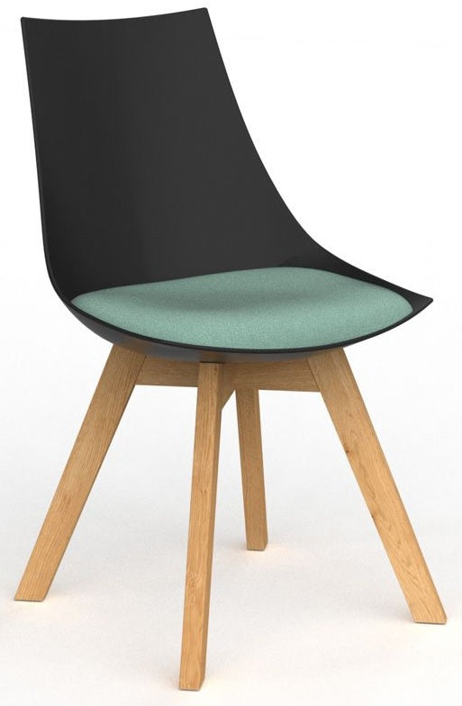 Luna Visitor Chair in Fabric Upgrade - 2 Colours
