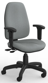 Strauss 3 Lever Ergonomic Office Chair in Fabric Upgrade
