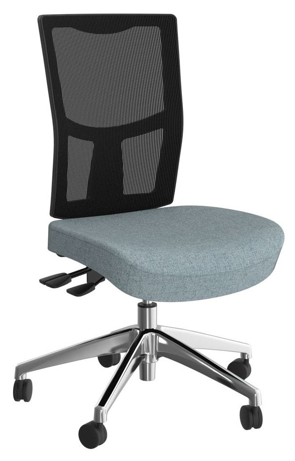 Urban Mesh 3 Lever Mesh Back Chair in Fabric Upgrade - 2 Base Options