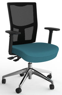 Urban Mesh 3 Lever Mesh Back Chair in Fabric Upgrade - 2 Base Options